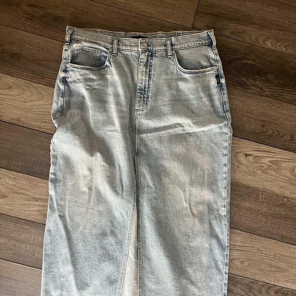 Silver Jeans Women's Maxi Skirt - Light Denim